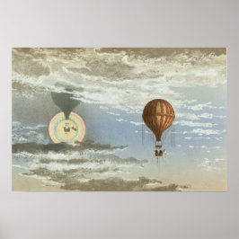 Póster Mirage and luminous aureola.