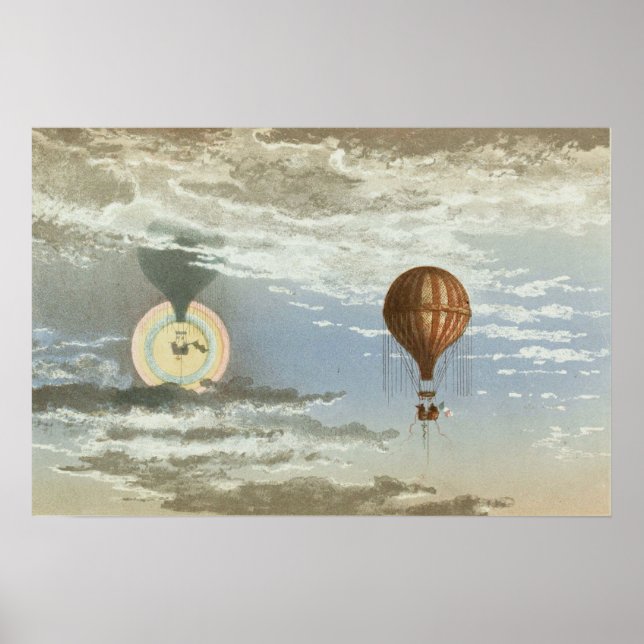 Póster Mirage and luminous aureola. (Frente)