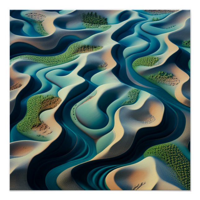 Póster Mirage Currents (Anverso)
