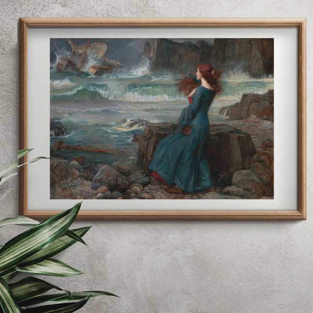Póster Miranda de John William Waterhouse (Subido por el creador)