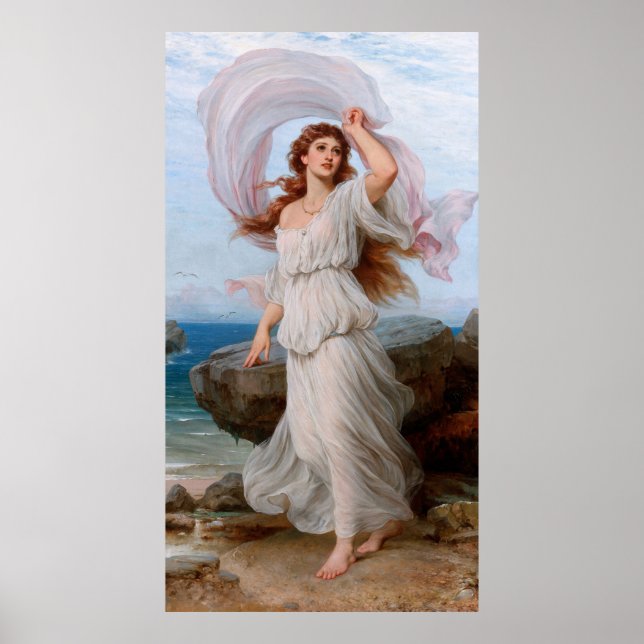 Póster Miranda de Thomas Francis Dicksee (Frente)