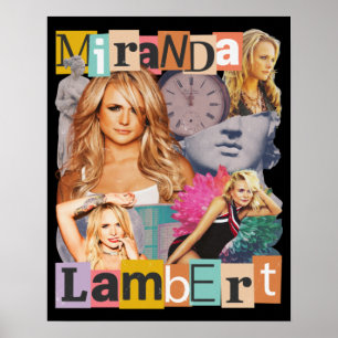 Póster Miranda Lambert Country Music