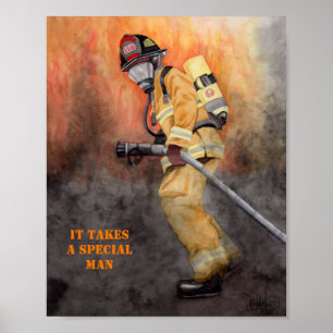 Póster "Miranda Saint James, color de agua original"