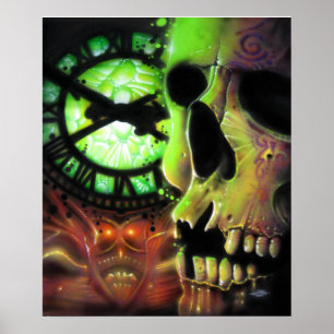 Póster Mirando el reloj otra vez