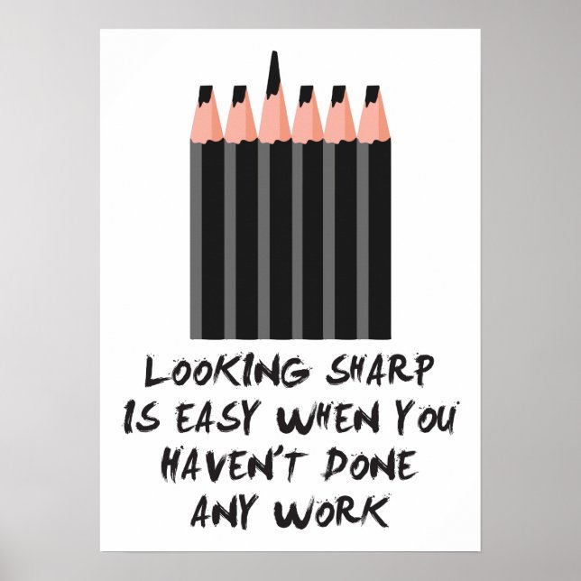 Póster Mirando hacia abajo (Frente)