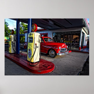 Póster Mirando hacia atrás en el tiempo