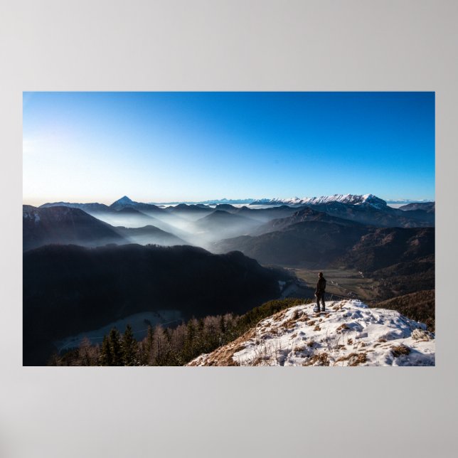 Póster Mirando nuevos horizontes (Frente)