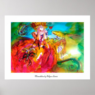 Póster MIRANDOLINA / Venetian Carnival Masks