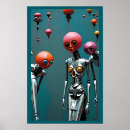 Póster Mirándote en tu sueño