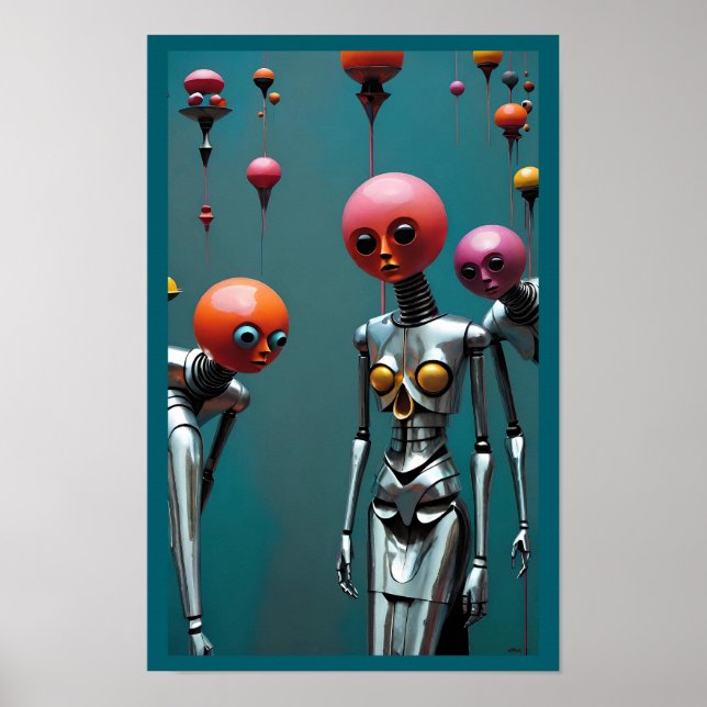 Póster Mirándote en tu sueño (Frente)