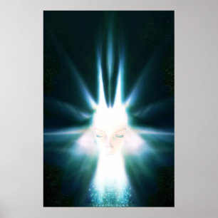 Póster Mirar hacia abajo