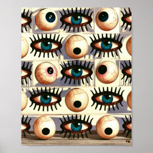Póster Mirar Los Ojos A Través De Tu Poster Imprimir El A