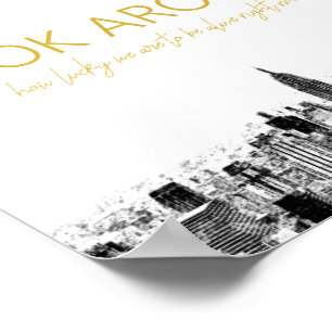 Póster Mire alrededor