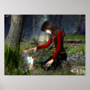 Póster ¡Mire lo que cogí!