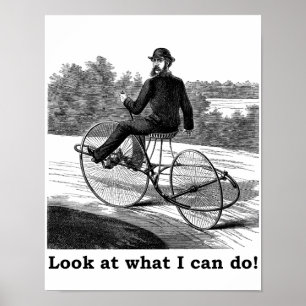 Póster ¡Mire qué puedo hacer!