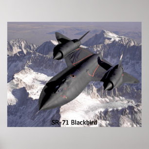 Póster Mirlo SR-71