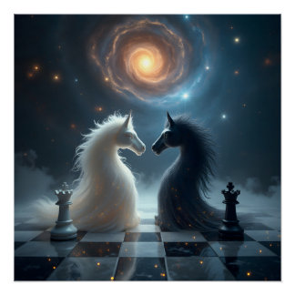 Póster Mirror Chess