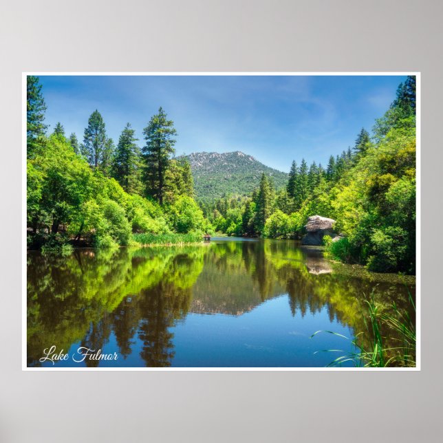 Póster Mirror of the Forest: Lake Fulmor (Frente)