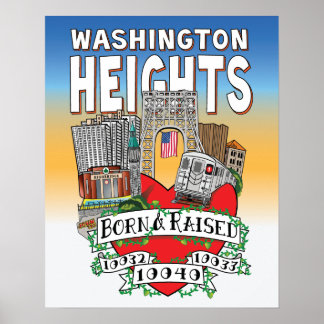 PÓSTER MIS ALTURAS DE WASHINGTON