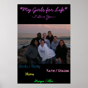 Póster mis chicas