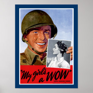 Póster Mis Chicas un Wow