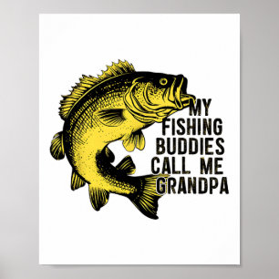 Póster Mis compañeros de pesca me llaman el abuelo Fun Fi