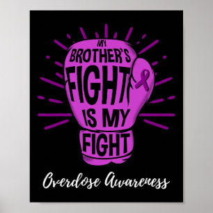 Póster Mis Hermanos Pelean Es Mi Lucha Concienciación Sob