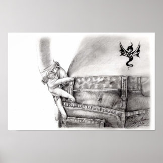 Póster Mis jeans favoritos