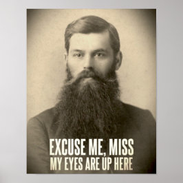 Póster Mis ojos están aquí arriba...