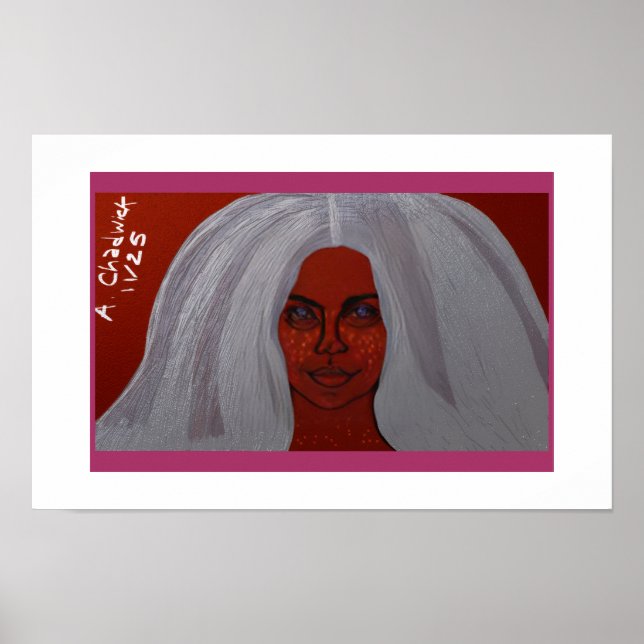 Póster Mis pecas son mi símbolo de positividad (Frente)