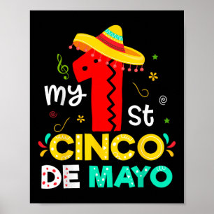 Póster Mis primeros Chicas del Cinco De Mayo Fiesta para