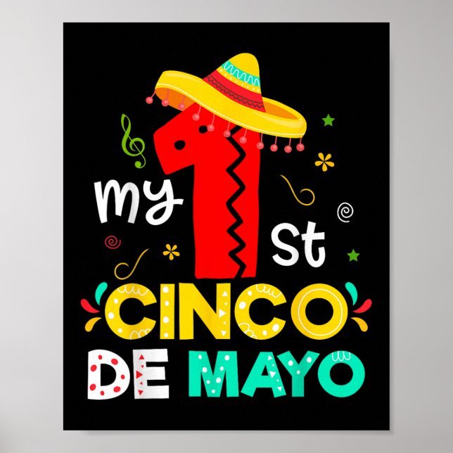 Póster Mis primeros Chicas del Cinco De Mayo Fiesta para  (Frente)