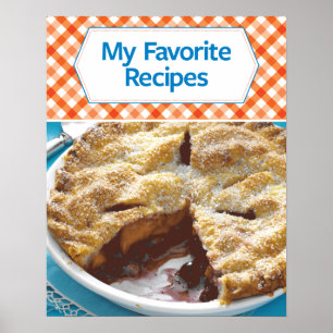 Póster Mis recetas preferidas