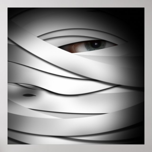 Póster Misericordioso y espeluznante mamá de Halloween de (Frente)