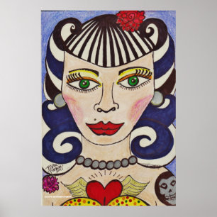 Póster "Misfit Doll"