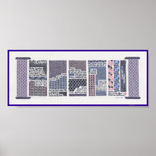 Póster Mishkan (tabernáculo) mini