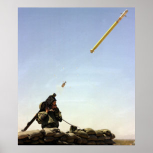 Póster Misil de aguijón FIM-92