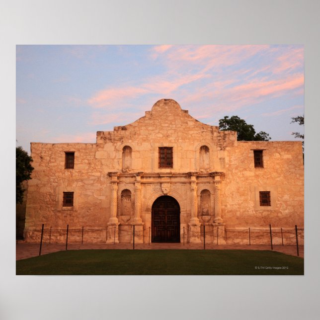 Póster Misión Álamo en la San Antonio de hoy, 2 (Frente)