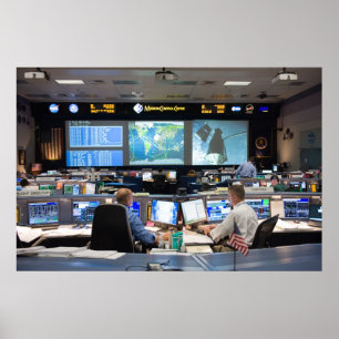 Póster Misión Control Center
