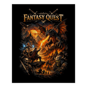 Póster Misión Fuego de Dragón
