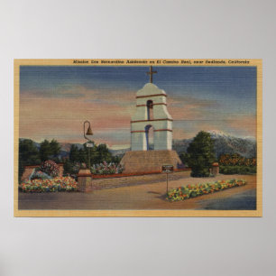 Póster Misión San Bernardino Asistencia