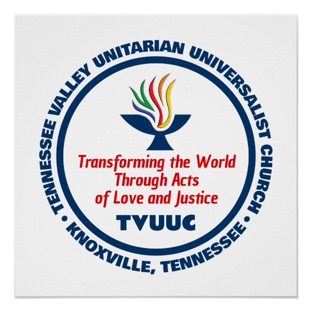 Póster Misión - Transform World - Amor y justicia (Anverso)