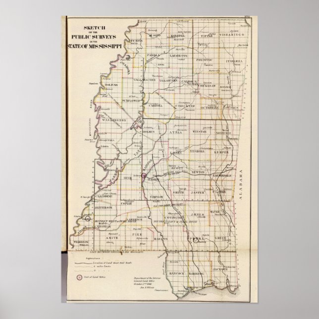 Póster Misisipi 8 (Frente)