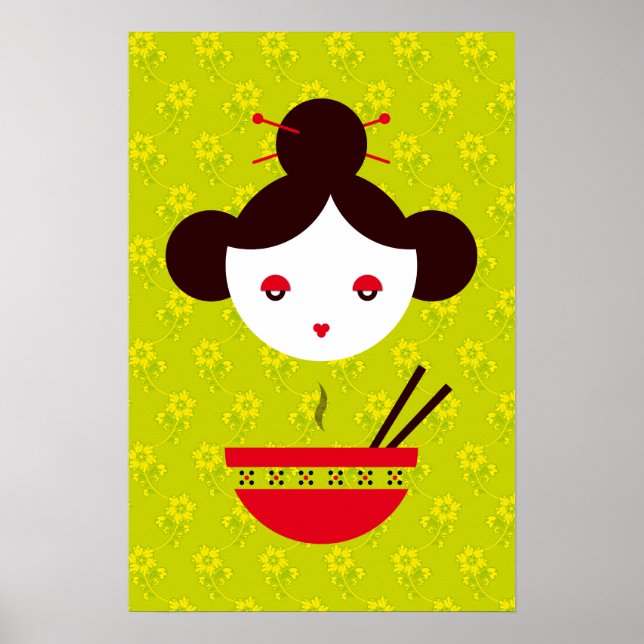 Póster Miso chica (Frente)