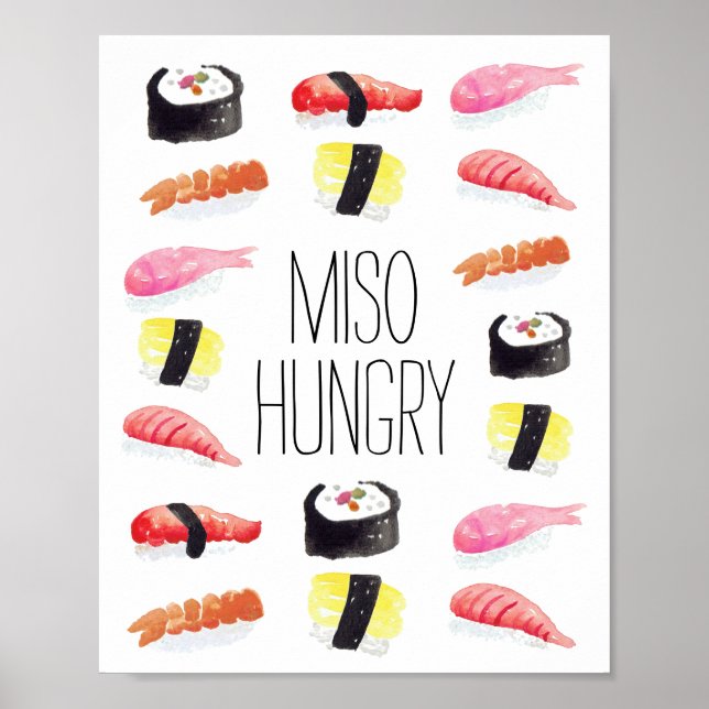 Póster Miso Hungry (Frente)