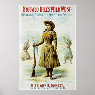 Póster Miss Annie Oakley