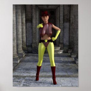 Póster Miss Ciudadana