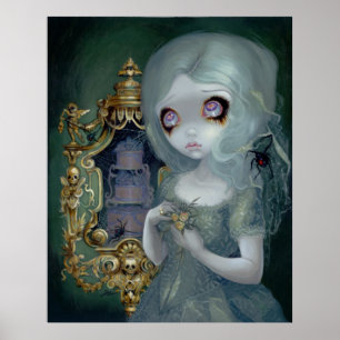 Póster Miss Havisham ART PRINT Gothic Bride