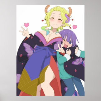 PÓSTER MISS KOBAYASHIS DRAGON MAID LUCOA 2