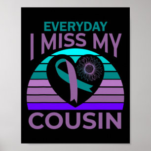 Póster Miss Mi Primo Corazón Sunflower Suicidio Concienci